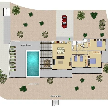 Sleeps 9 Pool Air Con Wifi Villa *
